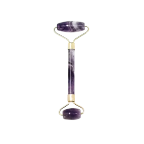 Gemstone Face Roller - �gte Ametyst - Ansigtsmassage