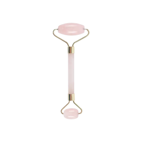 Gemstone Face Roller - �gte Rosakvarts - Ansigtsmassage