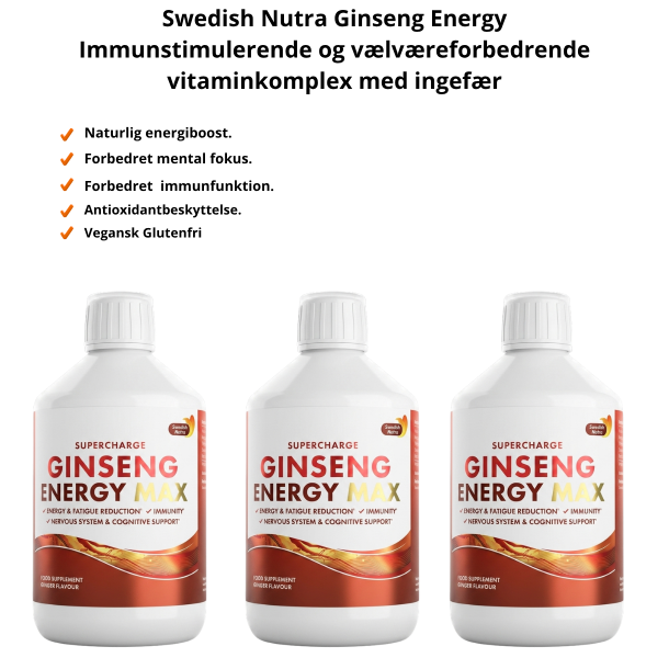 Swedish Nutra Ginseng Energy 500 ml
