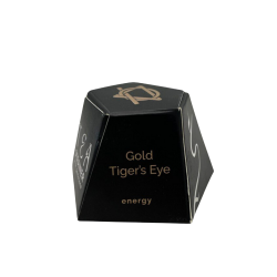 1 stk. Te-�g med R� Tiger�je - Gold Tiger's Eye