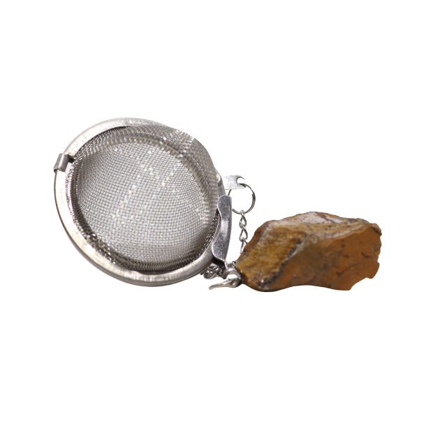 1 stk. Te-�g med R� Tiger�je - Gold Tiger's Eye