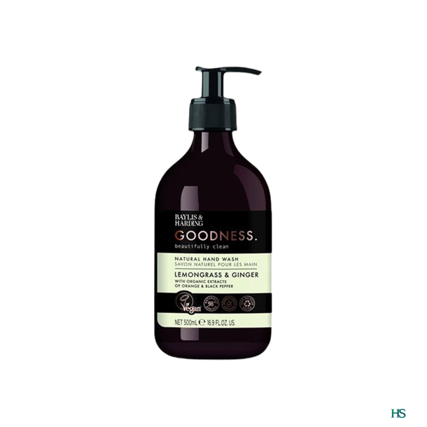 Baylis &amp; Harding Goodness Hand Wash Lemongrass &amp; Ginger 500ml