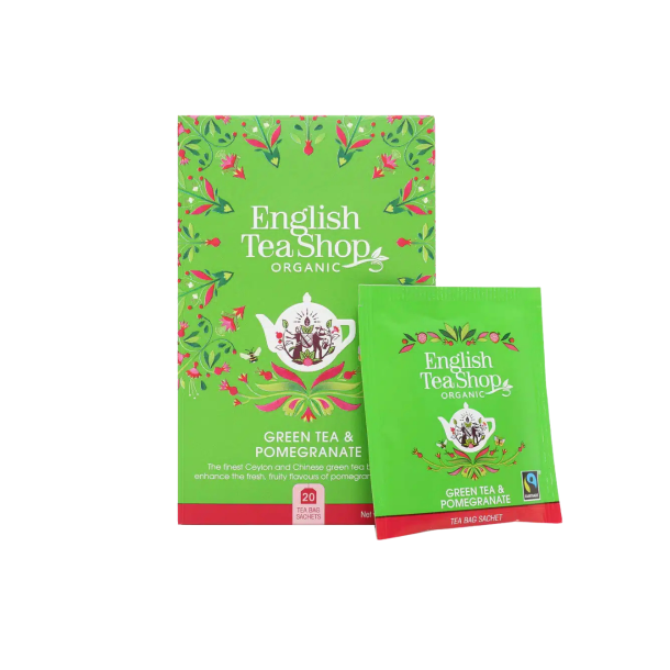English Tea Shop Green Tea &amp; Pomegranate � �ko/FT 20 breve