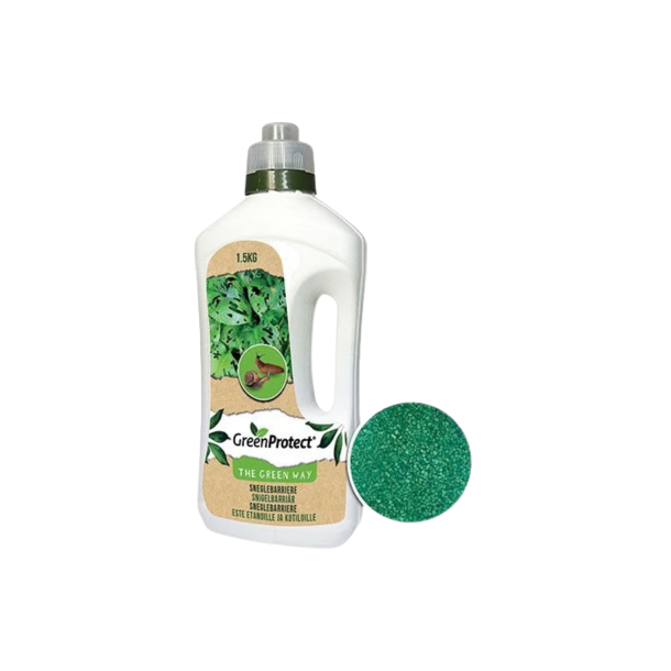 GreenProtect Sneglebarriere 1,5 kg milj�venlig og giftfri beskyttelse mod snegle i haven.