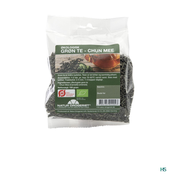Natur Drogeriet Grn te - Chun Mee 100 g ko.