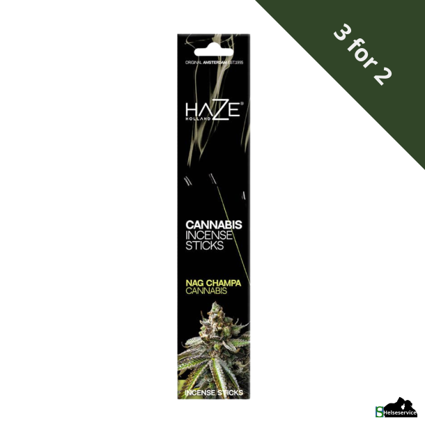 HaZe Cannabisrgelse Nag Champa 15 sticks