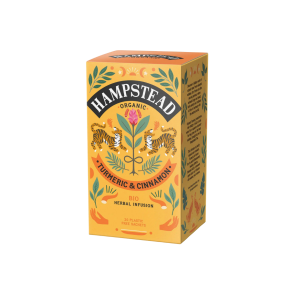 Hampstead Gurkemeje og Kanel te ko. 20 breve