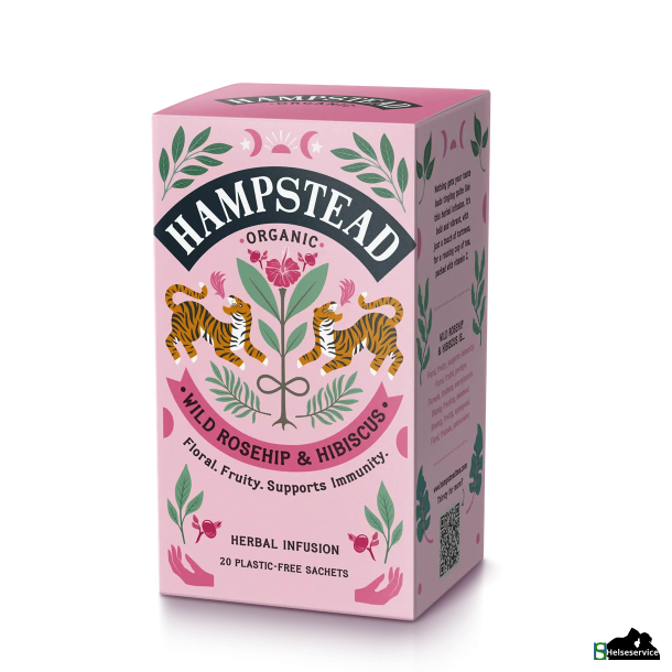 Hampstead Hyben og Hibiscus te ko 20 Breve