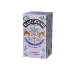 Hampstead lavendel og baldrian te �kologisk sove-te 20 breve plastikfri.