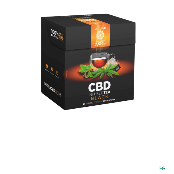 Multitrance Black Tea Pyramid Bags med CBD - 20 bags