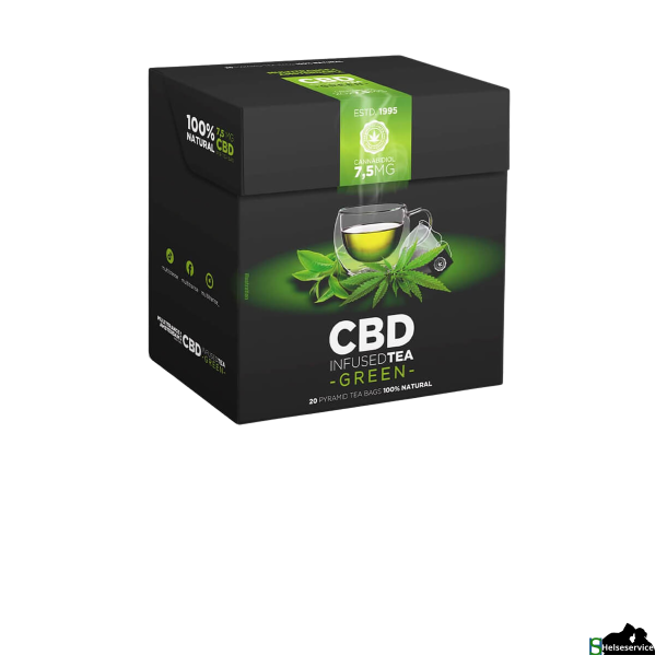 Haze Green Tea Pyramid Bags med CBD - 20 bags