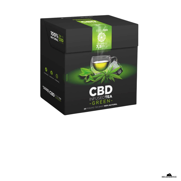 Haze Green Tea Pyramid Bags med CBD - 20 bags