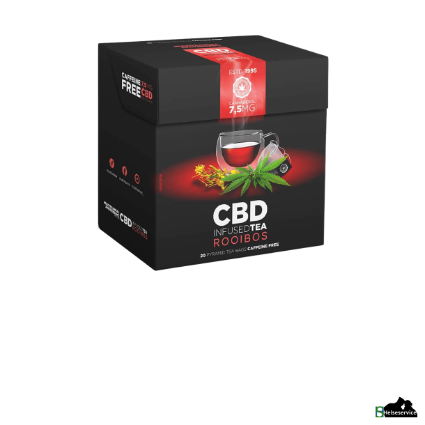 Haze Rooibos Tea Pyramid Bags med CBD - 20 bags