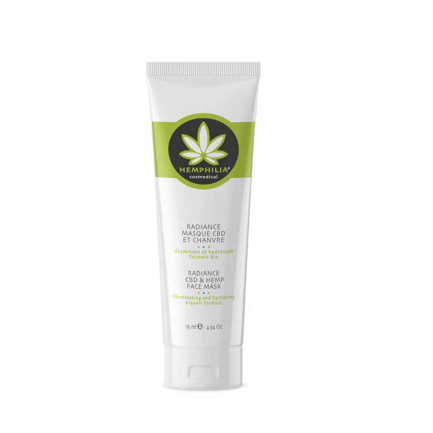 Hemphilia �ko. Fugtgivende CBD-Ansigtsmaske 75 ml