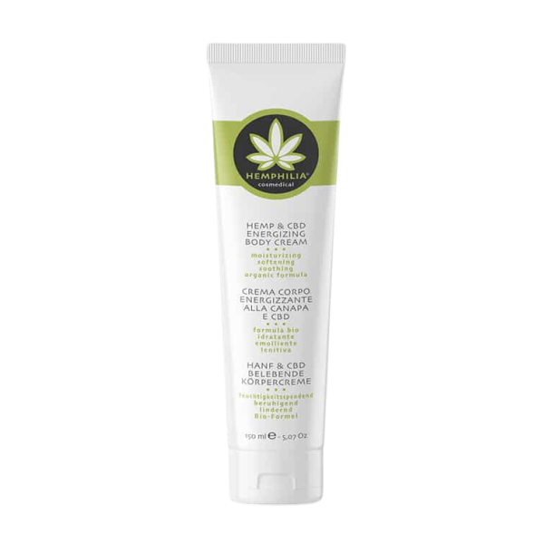 Hemphilia �kologisk Energizing Kropscreme 150ml