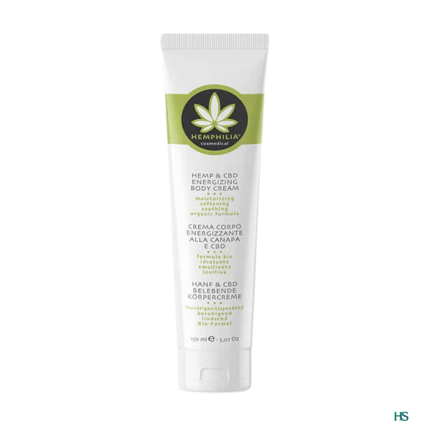Hemphilia kologisk Energizing Kropscreme 150ml