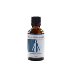 Holistica Medica Hoinflasin Comp 50 ml &ndash; Dansk hom�opatisk kompleksmiddel med 19 aktivstoffer i D8-potens.
