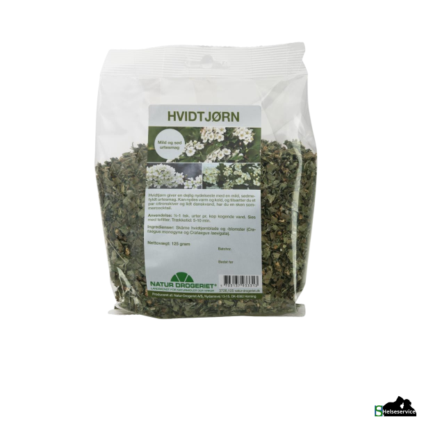 Natur Drogeriet Hvidtjrnblade m/blomst 125 g