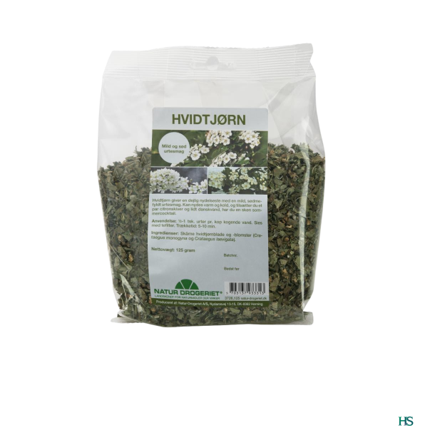 Natur Drogeriet Hvidtjrnblade m. blomst 125 g