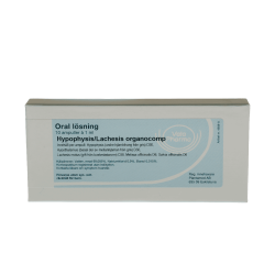 Allergica Hypophysis/Lachesis organocomp. �ske med 10 glasklare drikkeampuller. Dansk h�ndpotenseret hom�opati.