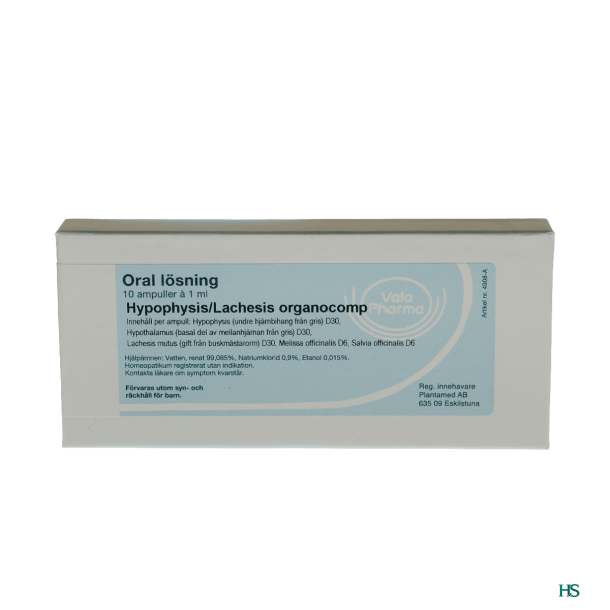 Allergica Hypophysis/Lachesis organocomp ampul