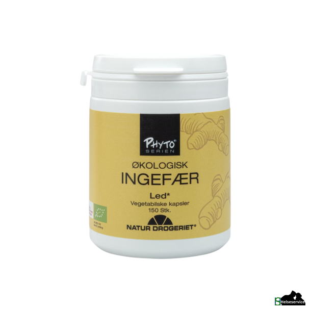 Natur Drogeriet Ingefr kaps 150 stk ko