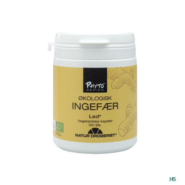 Natur Drogeriet Ingefr kaps 150 stk ko