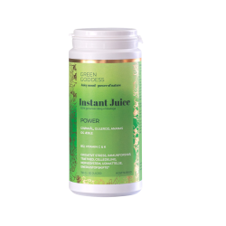 Green Goddess POWER Instant Juice 150g gr�n juice pulver med gr�nk�l og B12.