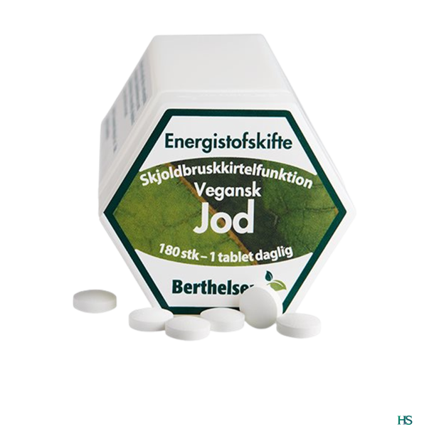 Berthelsen Jod 225 mcg 180 stk