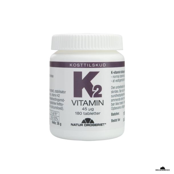 Natur Drogeriet K2-vitamin 180 tab.