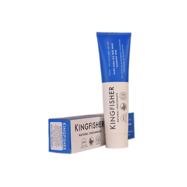 Kingfisher Aloe Vera tandpasta uden fluor 100 ml