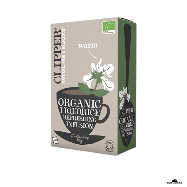 Clipper Lakridsrod te  20 breve