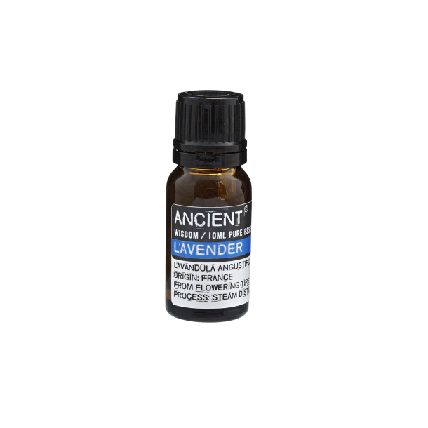 Ancient 10 ml ren fransk lavendelolie �terisk olie til aromaterapi hudpleje og bedre s�vn.