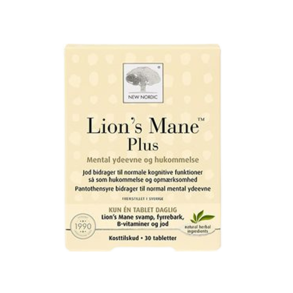 New Nordic Lion's Mane Plus 30 tab