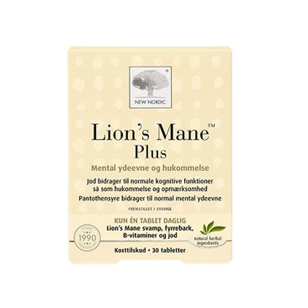 New Nordic Lion's Mane Plus 30 tab