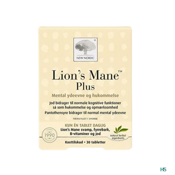 New Nordic Lion's Mane Plus 30 tab