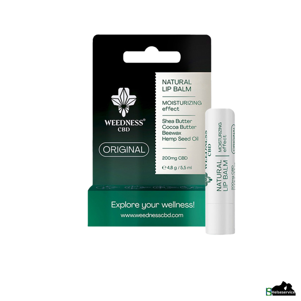 Weedness Natural Lip balm med fugtgivende effekt