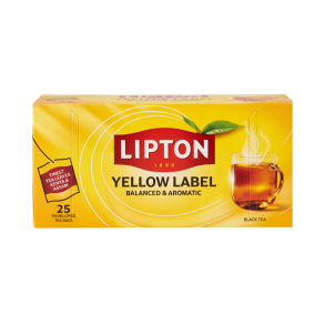 Lipton Yellow Label 25 breve - sort te