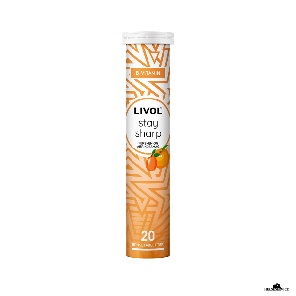 Livol Stay sharp peach apricot 20 stk.