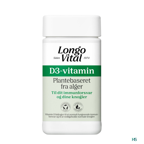 Longo Vital D3-vitamin 180 stk.