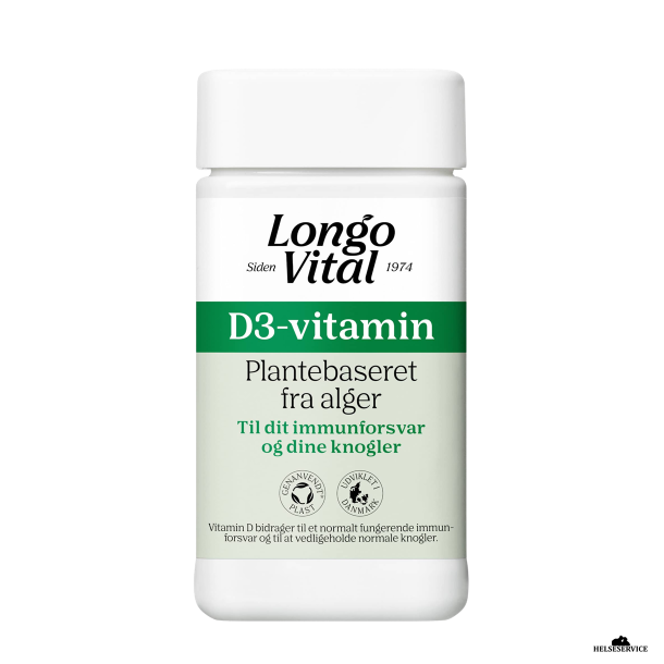 Longo Vital D3-vitamin 180 stk.