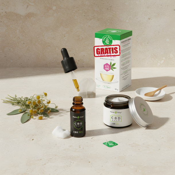 Pharma Hemp Luksus-S�ttet: Total Pleje + Gave