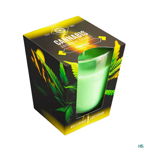 Haze Cannabislys med duft af Citron-melise 