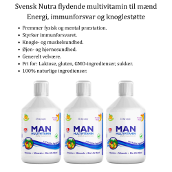 Swedish Nutra MAN Multivitamin 500 ml 
