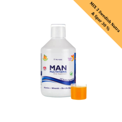 Swedish Nutra MAN Multivitamin 500 ml 