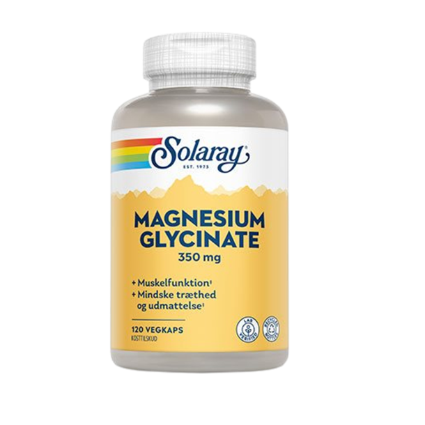 Solaray Magnesium Glycinate 350mg 120 stk