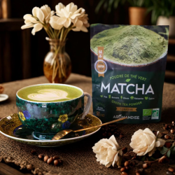 Aromandise Matcha grn te pulver 80 g  ko