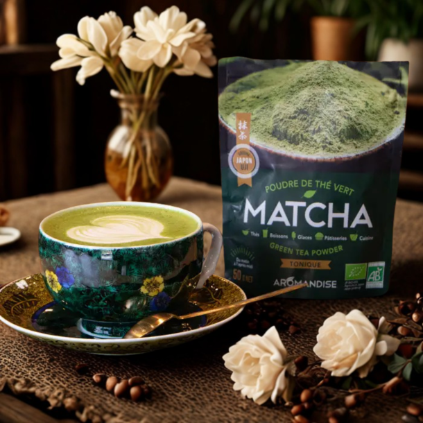 Aromandise Matcha gr�n te pulver 80 g � �ko