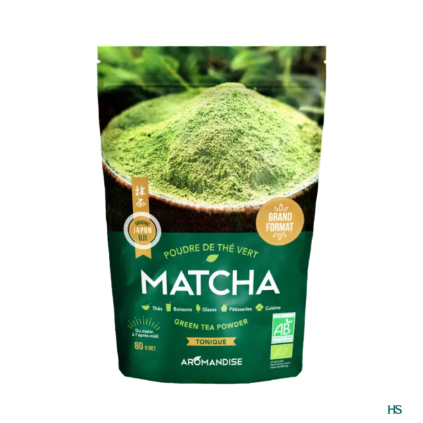 Aromandise Matcha grn te pulver 80 g  ko