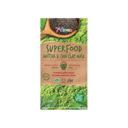 7th Heaven Matcha og Chia Clay Mask ansigtsmaske med gr�n te og ler.